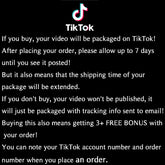 TikTok Packaging Video